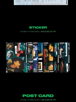 Альбом NCT 127 - STICKER 3rd Album SEOUL CITY Version