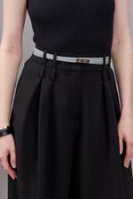 ТОНКИЙ РЕМЕНЬ В ДВА ОБОРОТА SILVER GREY