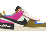Кроссовки Nike Air Force 1 Shadow Se "Fossil" (Женская размерная сетка)