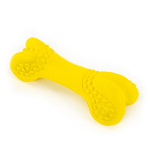 Игрушка для собак резиновая "Рифленая кость" SkyRus