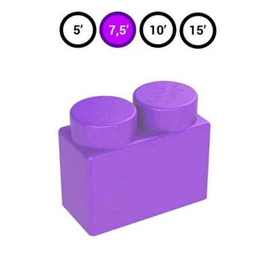 Элемент фиолетовый 2x1 для GigaBloks Outdoor