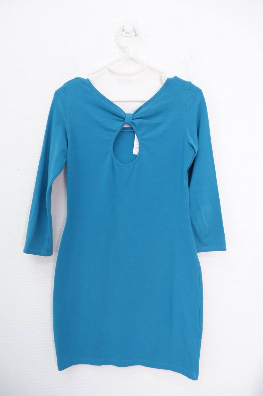 Платье нежно-голубое 44 размер