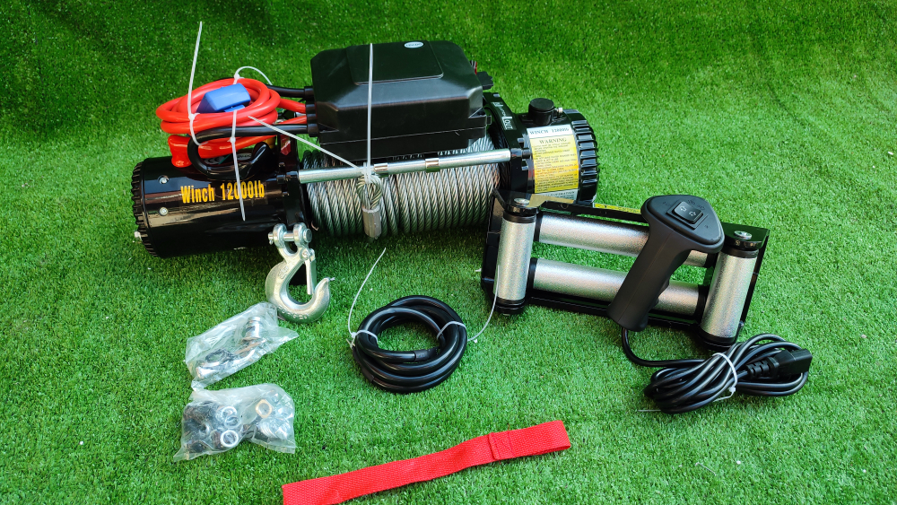 Лебедка автомобильная 12000LBS 12В