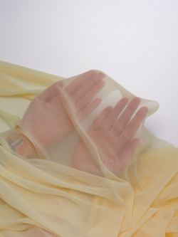 Сетка эластичная цвет сливочное масло метражом (Турция)