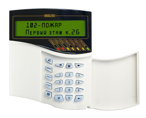 Пульт контроля и управления охранно-пожарный С2000М. 10.2-24.8В. 140х114х25. НПО "Болид"