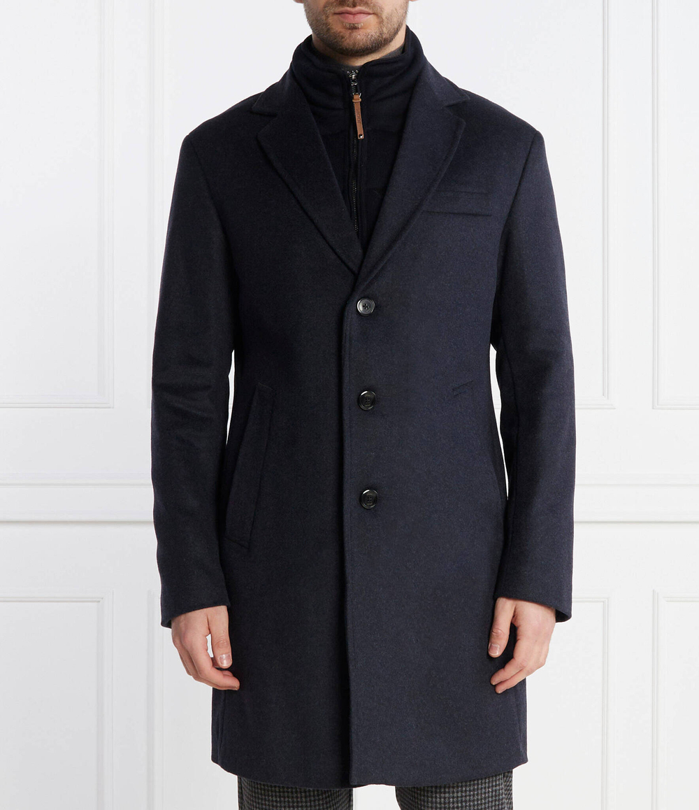 Хлопковое пальто Joop! - темно-синий(30037691)