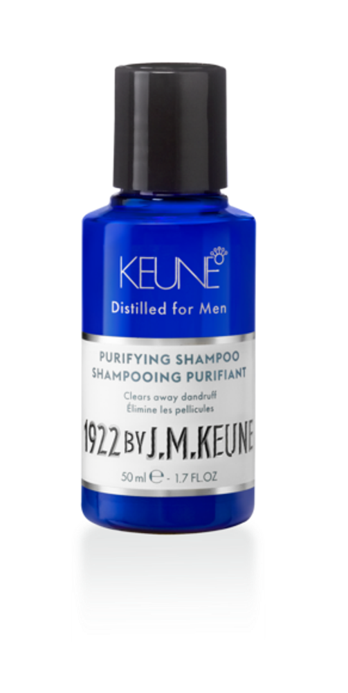 Шампунь KEUNE 1922 Purifying Shampoo обновляющий (против перхоти) - 50 мл.
