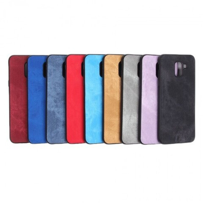 Чехол текстильный для Samsung Galaxy J6 (2018), 010817 Красный