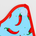 7127781 Нагрудник детский «Перчик», на липучке, с карманом