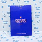 Фотокарта BTS - PERMISSION TO DANCE FLEECEZIP-UP HOODIE PHOTOCARD (Джин| Ви)