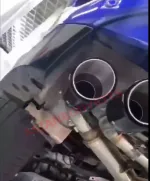 Выхлопная система с заслонками для BMW X5M F95 X6M F96
