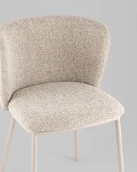 Стул Fluit, светло-серый, серые ножки