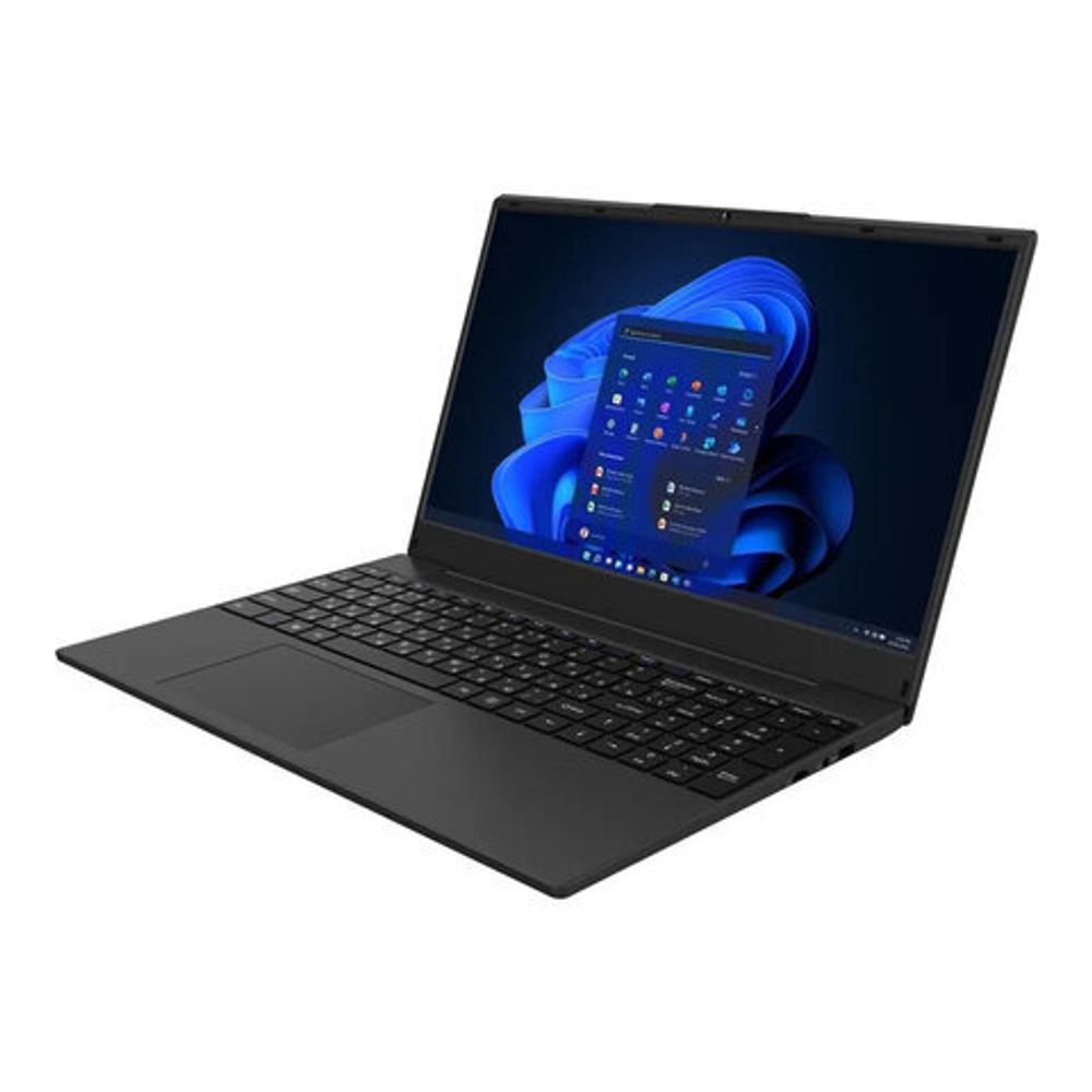 Ноутбук IRU Калибр 15TLG 15,6", Core i3 1115G4 16 Gb, SSD 512 Gb, NO DVD, DOS, черный, 1977275