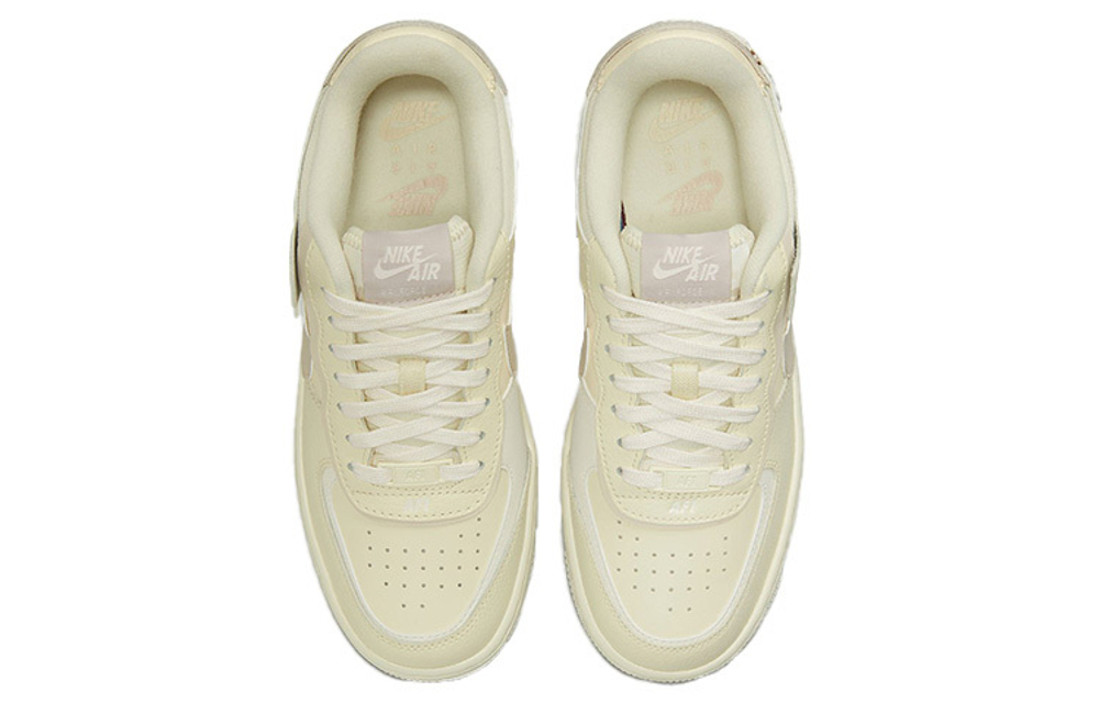 Кроссовки Nike Air Force 1 Low Shadow "Coconut Milk" (Женская размерная сетка)