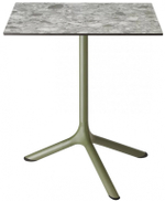 Стол ламинированный обеденный складной Scab Design Tripe Folding, оливковый, зернистый