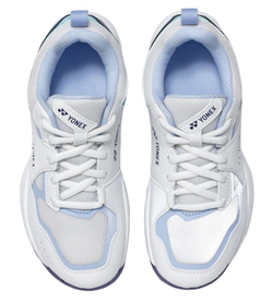 Детские теннисные кроссовки Yonex Power Cushion Pro-Move Junior - white/saxe