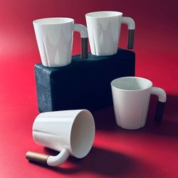 Lenardi 235-063 Набор из 4 кружек 300мл TROPICAL в под.уп.(х8)Фарфор