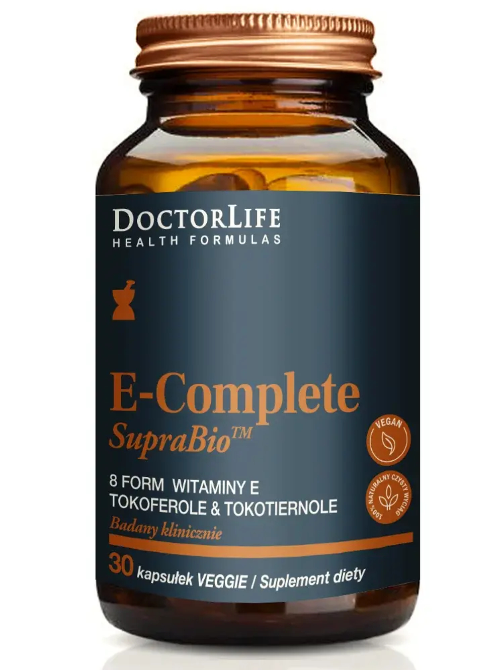 Doctor Life Витамин Е-Комплект СупраБио - 30 капсул
