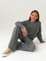 Джемпер для девочки AT1001 серый