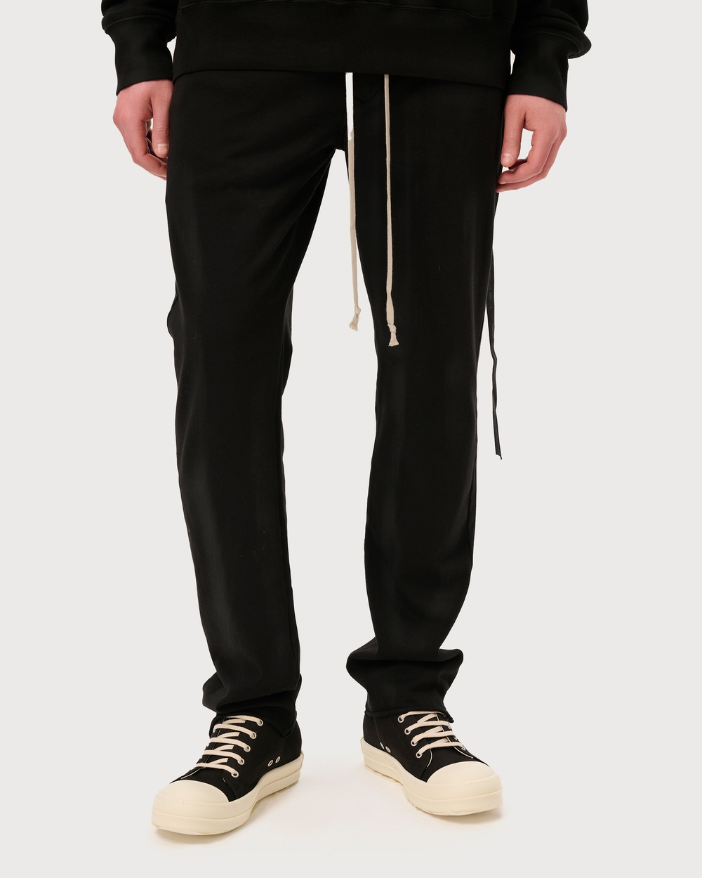 RICK OWENS DRKSHDW БРЮКИ ЧЕРНЫЕ KNIT BERLIN RIG