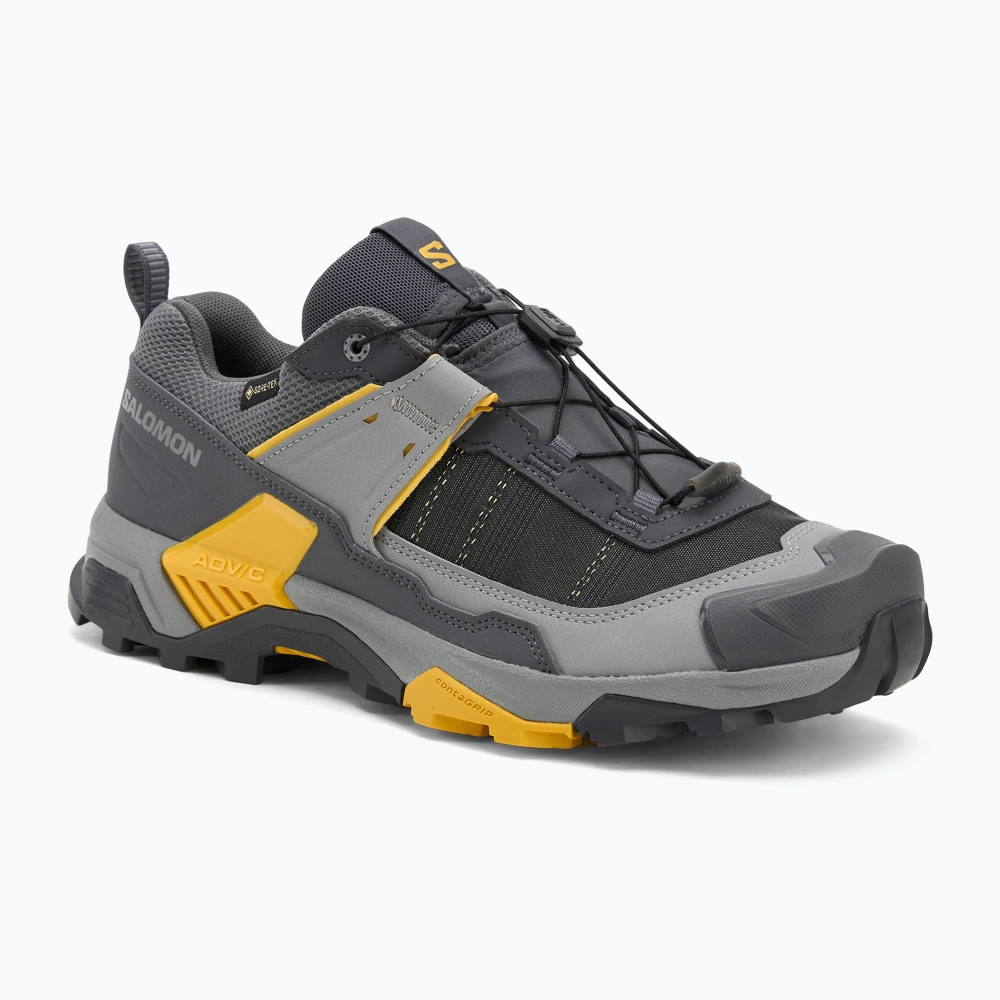 Ботинки Salomon X ULTRA 5 GTX turbulence/monument/spicy mustard