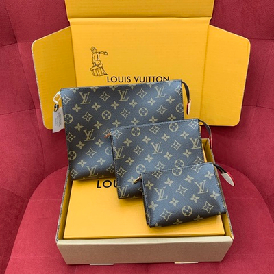 Louis Vuitton Trio Toilet Pouch