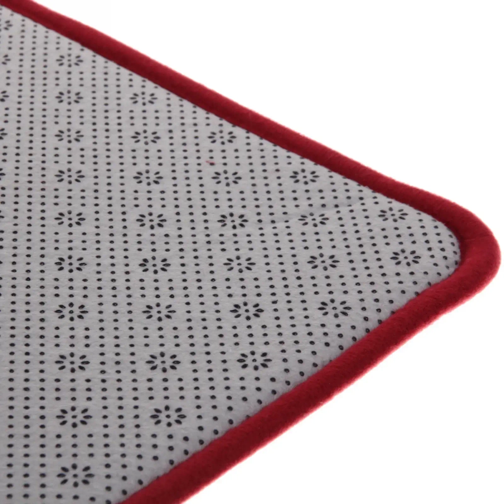 Коврик для ванной 50*80"Прометей» бордовый