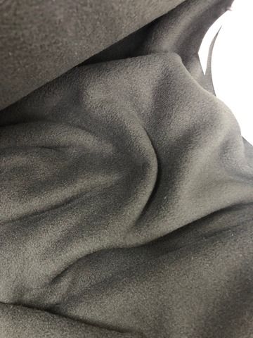Флис DTY 280г/м2 ш150см т.серый