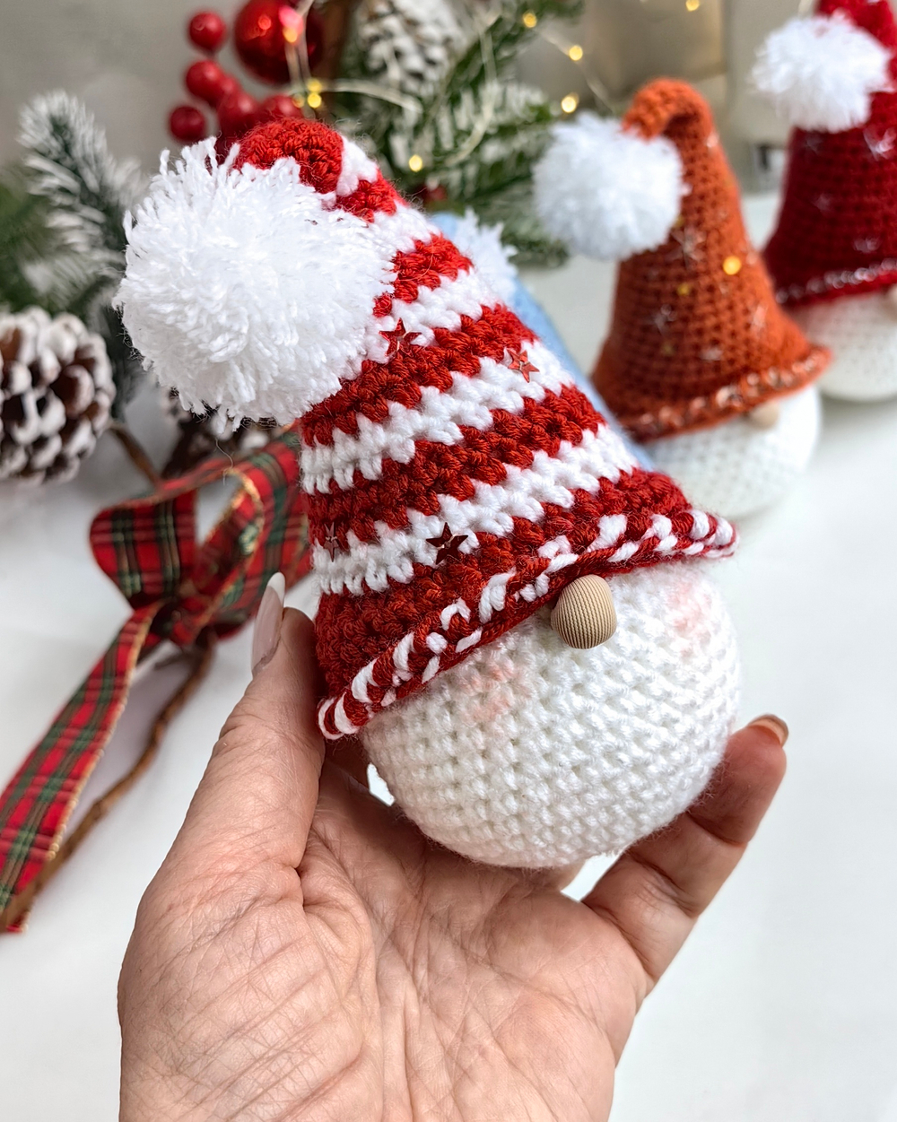 Мастер-класс Новогодние гномики