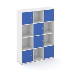 Locker plus Комплект №6 LK.K-006 Белый/Синий 1188*350*1593