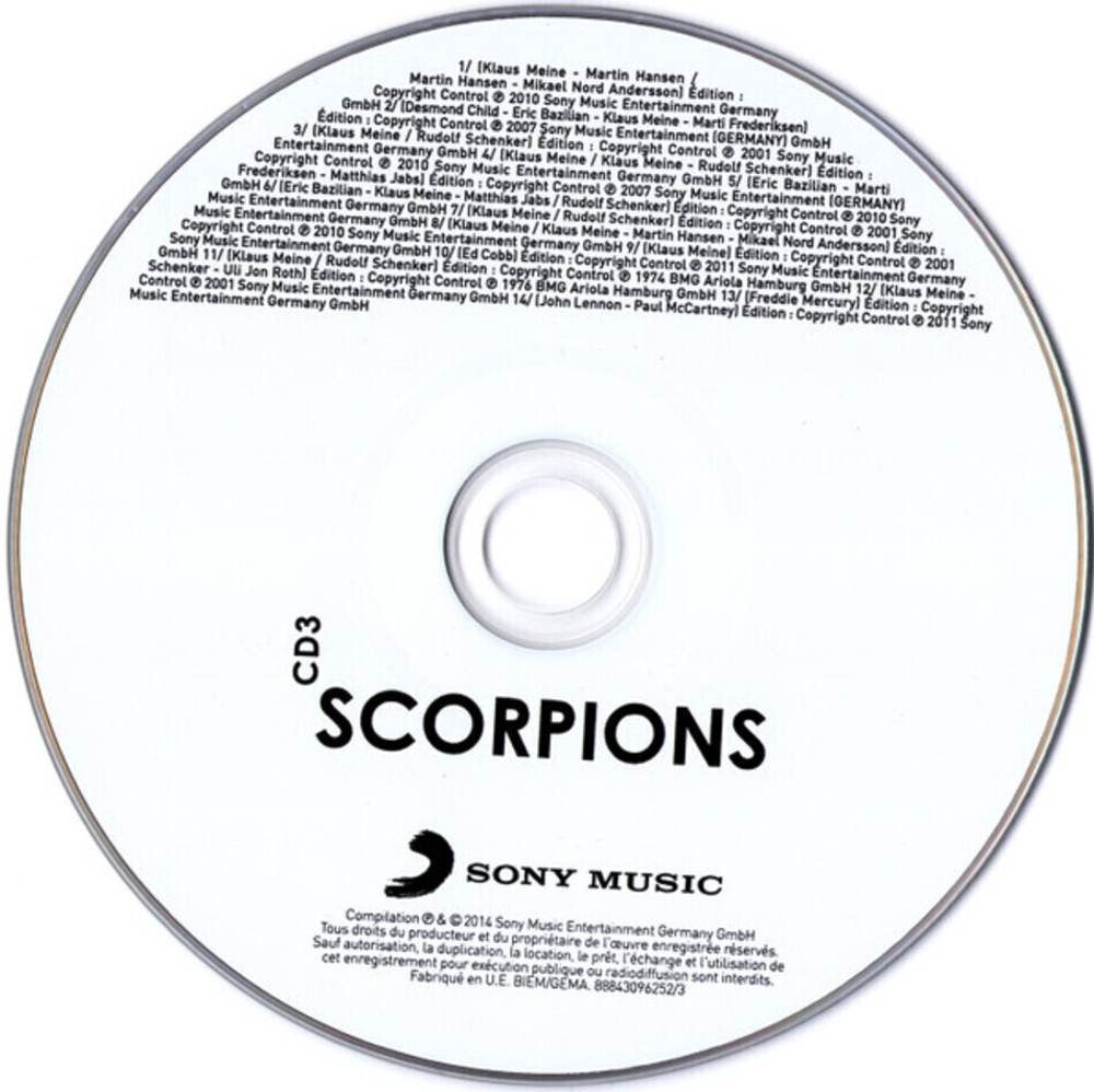 Scorpions / La Selection - Best Of (3CD)