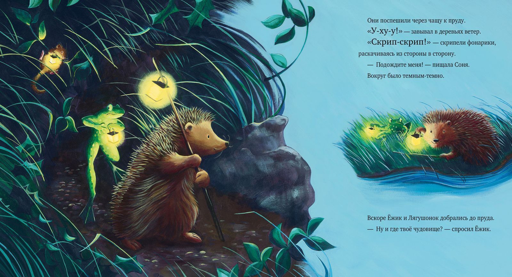Книжки-картинки. Тёмной, тёмной ночью