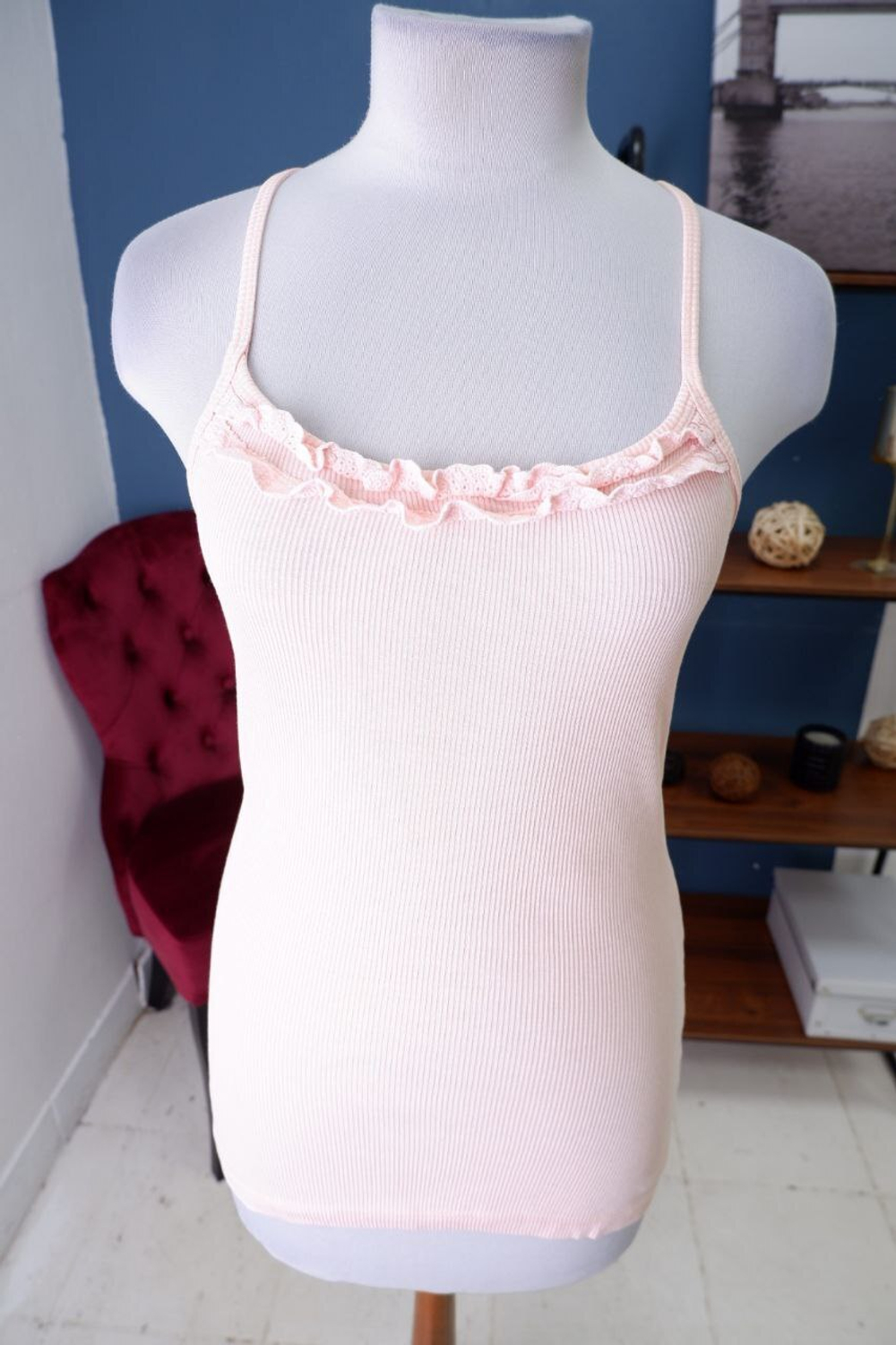 Топ Wonderful BSK с кружевом 46 размер