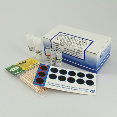 Ревматоидный фактор, латексный, Абрис, 100опр., 302.1.100, уп.