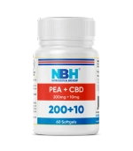 NBHemp - PEA + CBD 200 mg + 10 mg 60 softgels