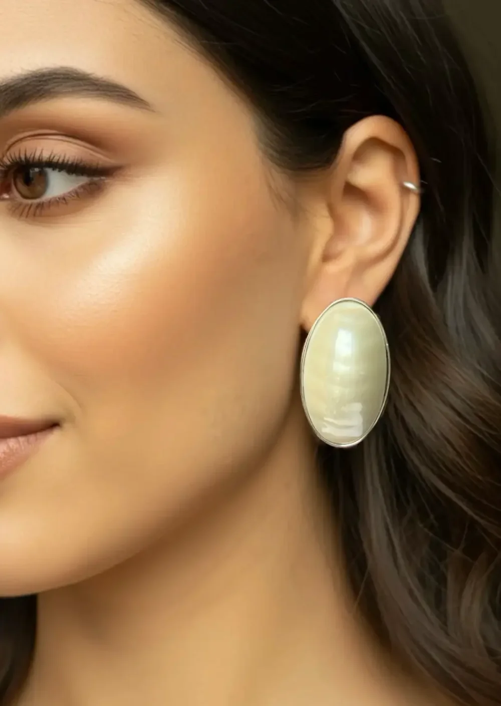 Серьги Blanc, Золотой