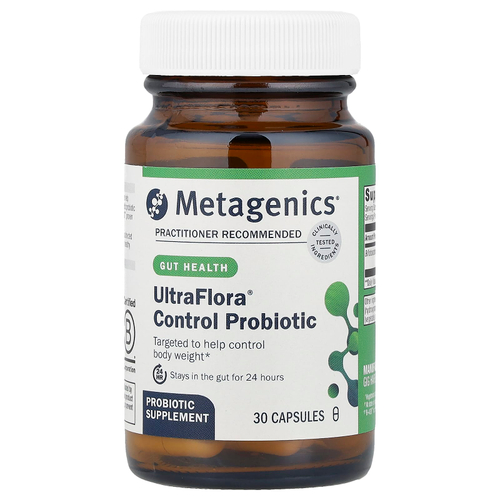 Metagenics, Пробиотик UltraFlora®, 113,1 мг (10 млрд КОЕ), 30 капсул