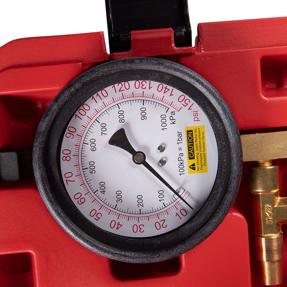 МАСТАК (120-00007C) Набор для тестирования топливных систем MFI, кейс, 7 предметов