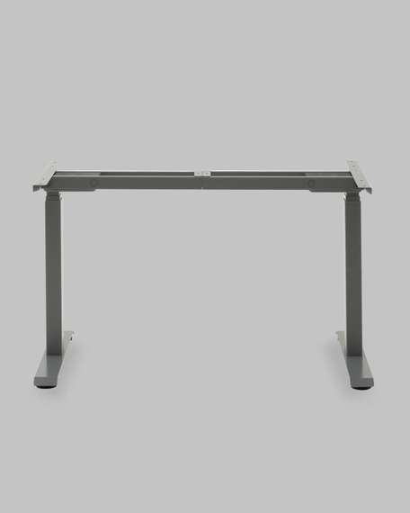 Подстолье для стола с электроприводом и регулировкой высоты, 2 мотора, память 4 уровня высоты, серый