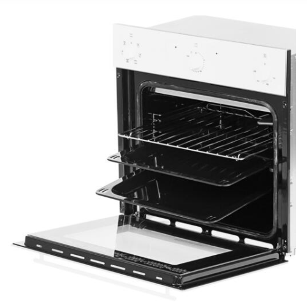 Электрический духовой шкаф Electronicsdeluxe 6006.03-002 ( белое,мех.ручки)