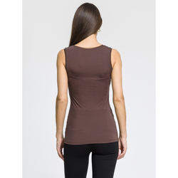 Женская майка коричневая OROBLU Perfect Line VOBT01648