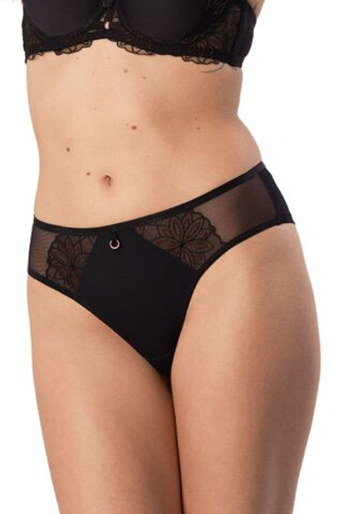 Трусики-бразилиана Roxane (Размер: XL) (Цвет: черный)