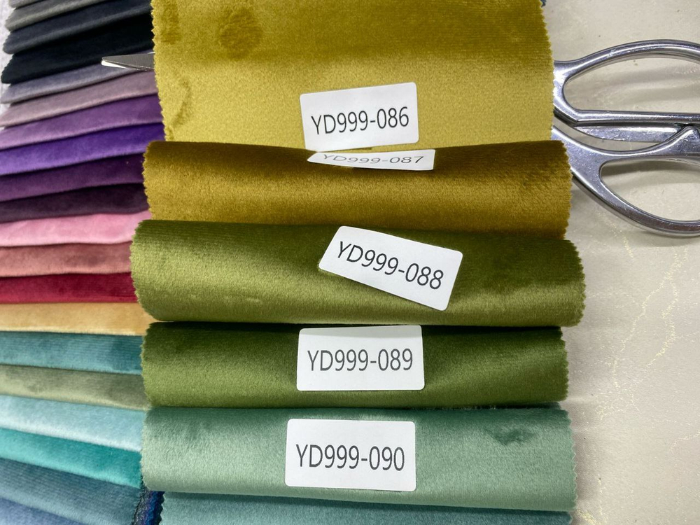 Портьерная ткань бархат арт. YD 999 (высота 300 см, Китай)