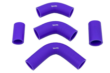 Патрубки радиатора УАЗ-469/452 Буханка дв.4215 (100л.с.) силикон.армированный (5 шт)