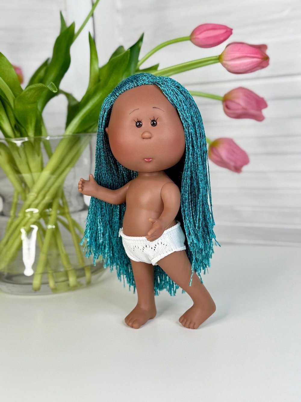 Кукла Nines виниловая 23см Little Mia без одежды (3199WN6)