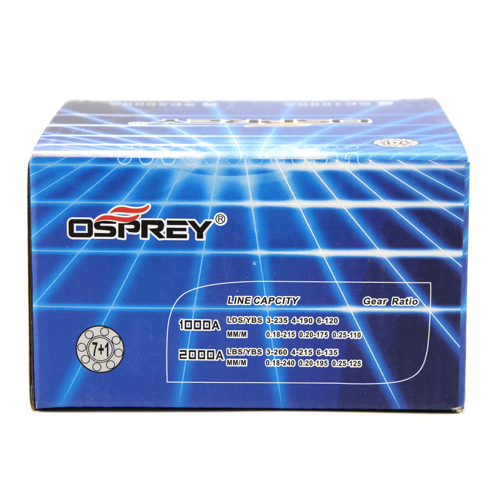 Катушка безынерционная Osprey SP (1000, 7+1, мет. шпуля)