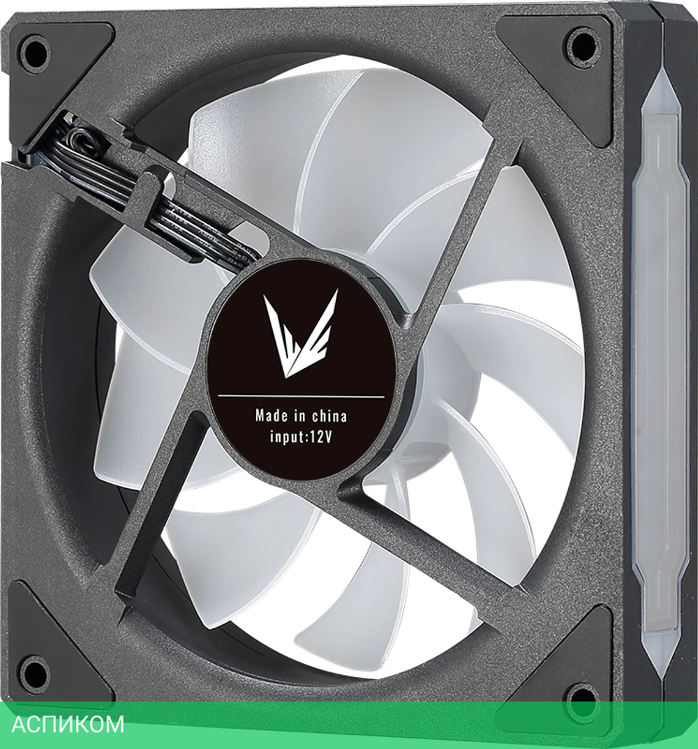 Вентилятор для корпуса Formula V Line Floe 12BK ARPW ARGB черный