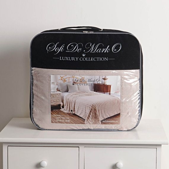 Анабель (беж) Покрывало 220х240