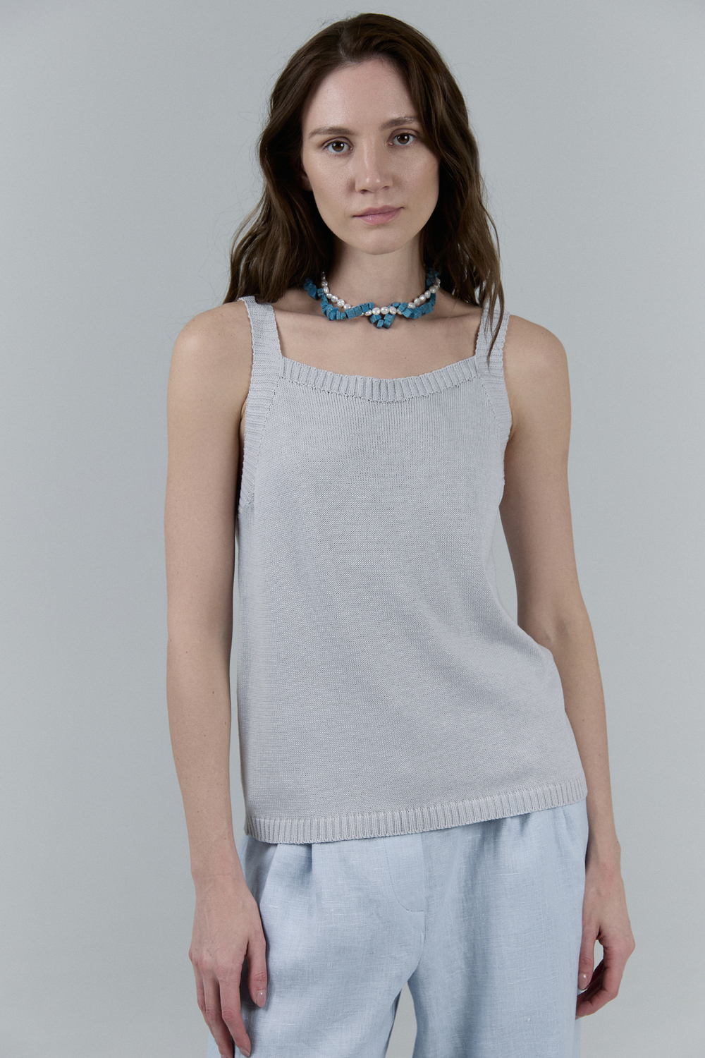 Топ-майка из хлопка