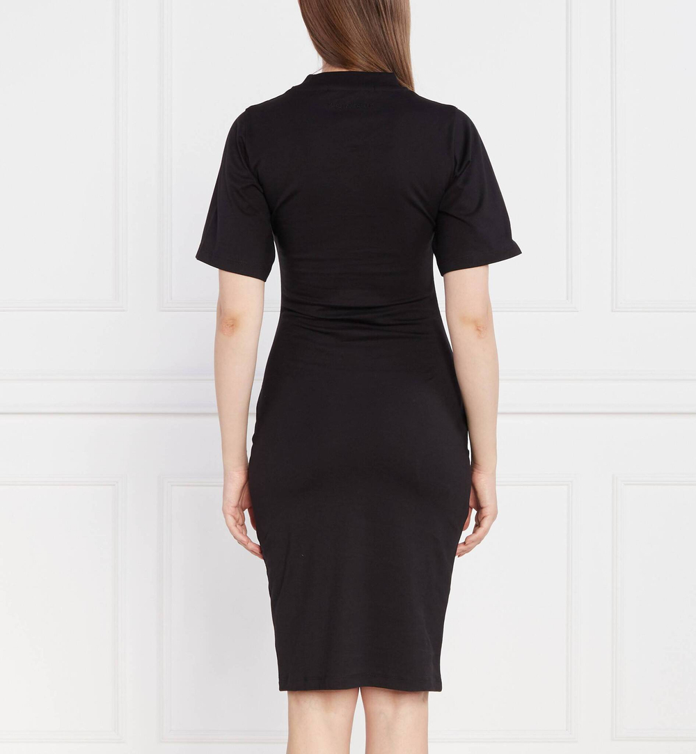 Платье ruched футболка Karl Lagerfeld - черный(235W1351)